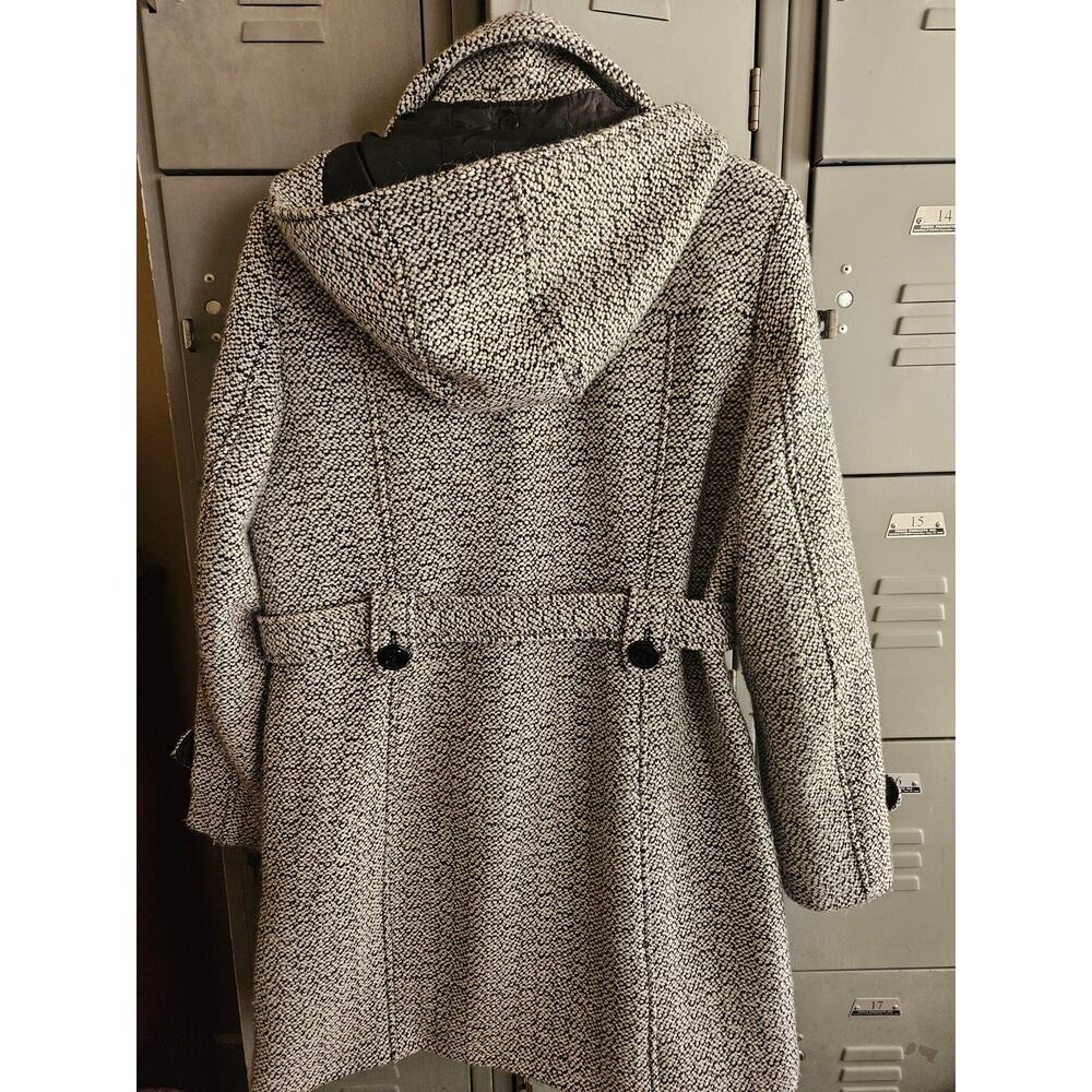 Liz Claiborne ladies wool blend hooded coat - size XL - Picture 3 of 6